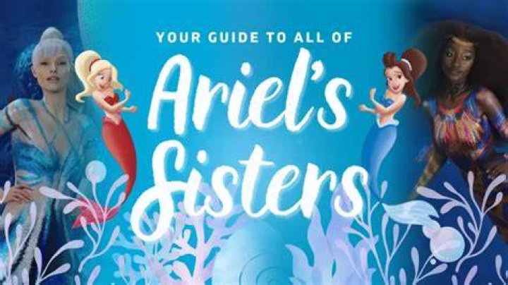 Ariel And Her Sisters Live Action Looks and Actors