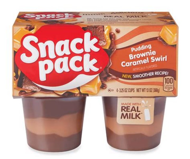 Can snack pack pudding be frozen