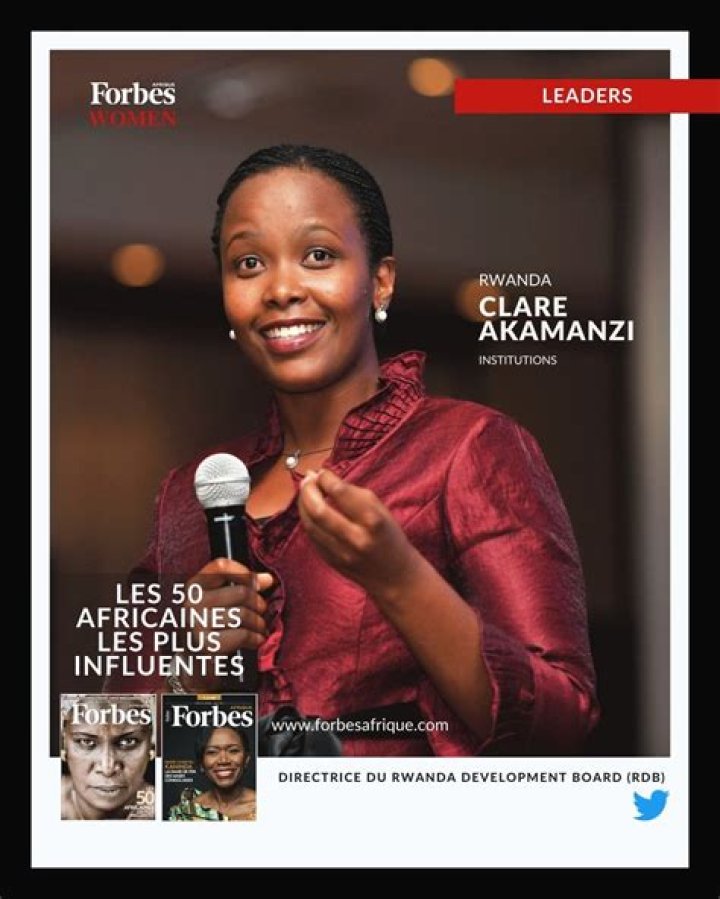 Clare Akamanzi Biography; Age, Education, News, Instagram