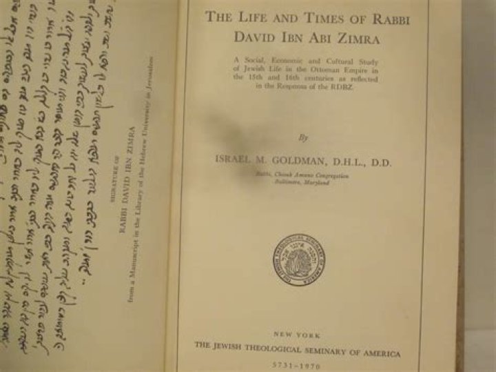 David ben Solomon ibn Abi Zimra’s biography, net worth, fact, career, awards and life story