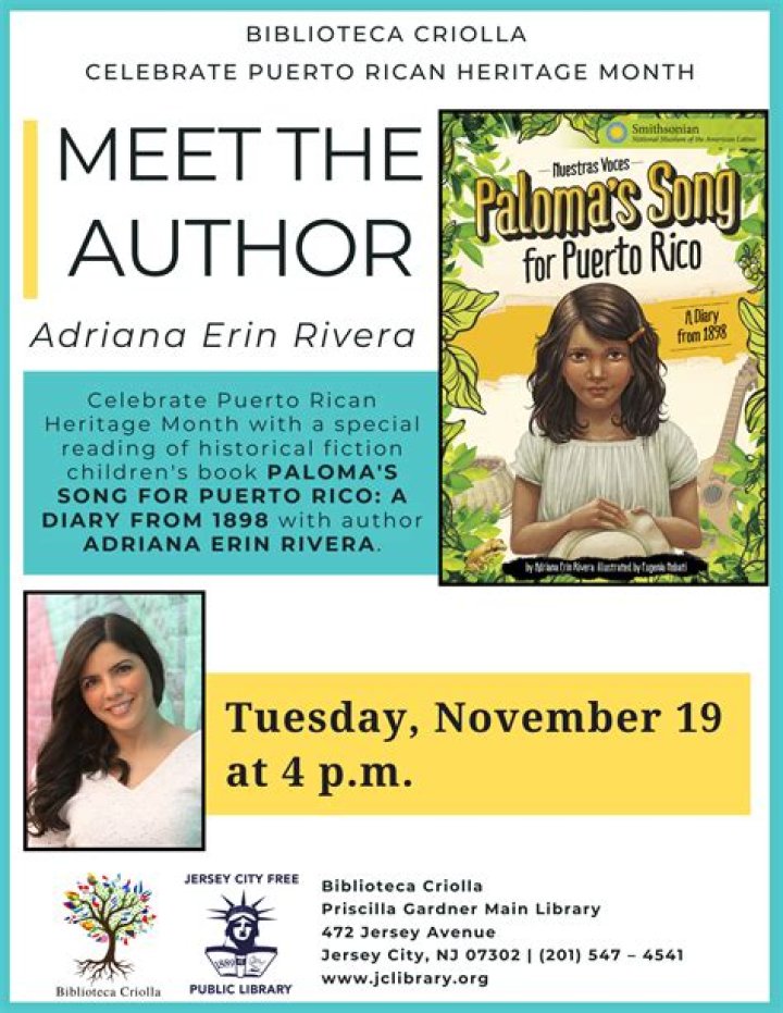 Edad De Maria Marin, Meet The Puerto Rican Author