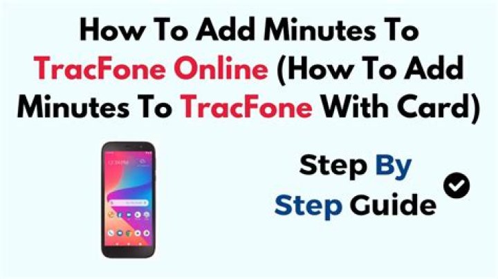 How do i add minutes to my tracfone flip phone