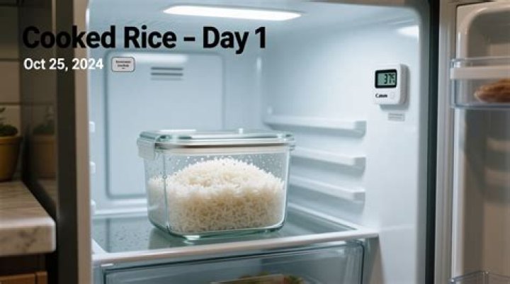 How long does cooked rice keep in the fridge