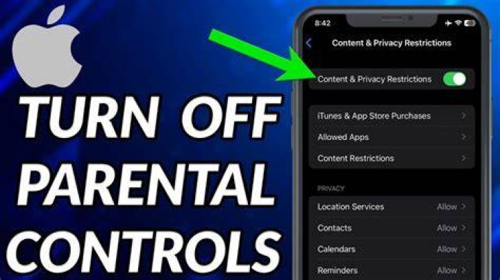 How to get rid of parental controls