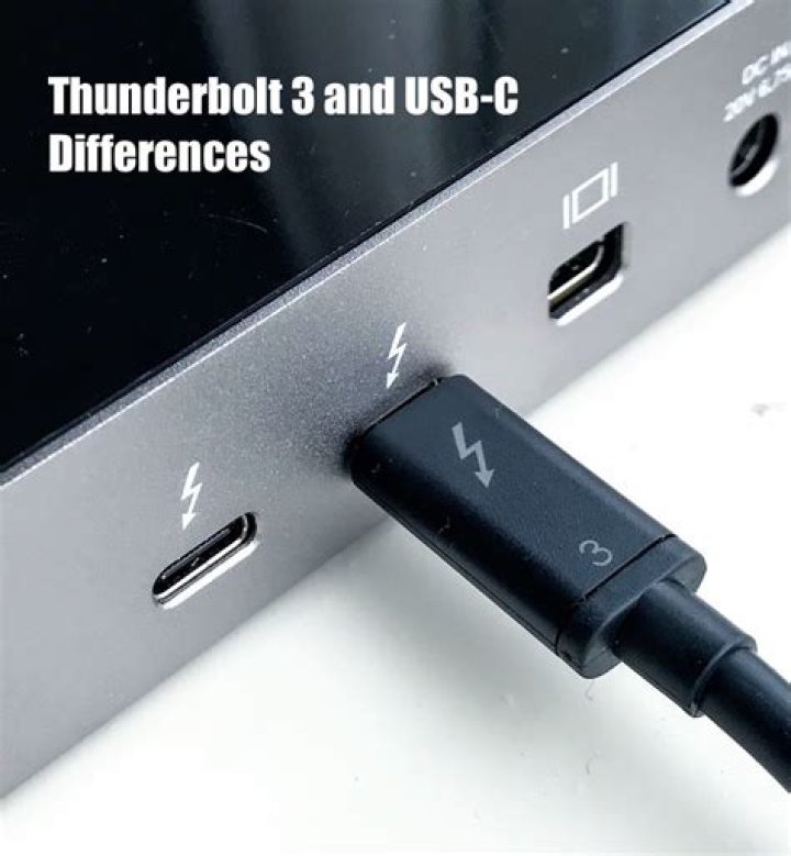 How to know if usb c is thunderbolt