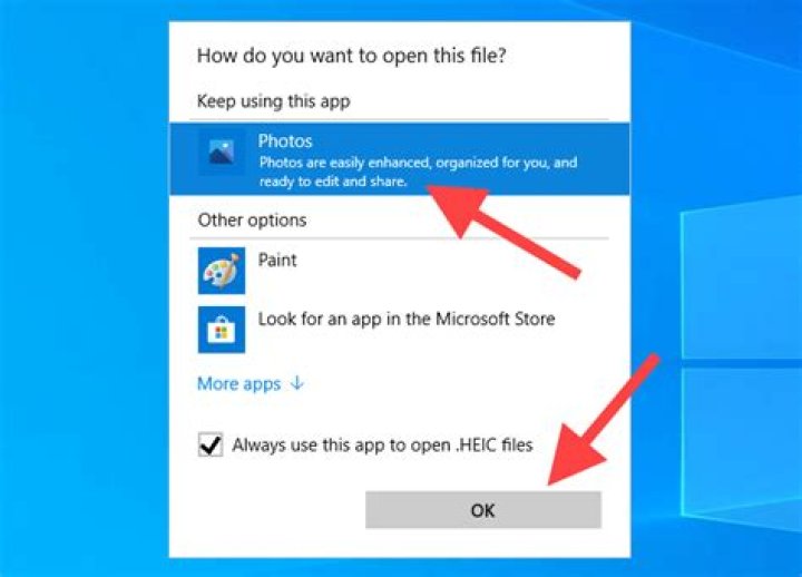 How to open heic file