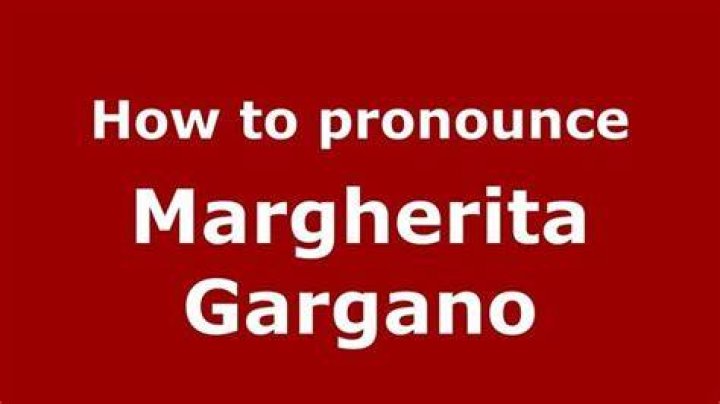 How to pronounce margherita