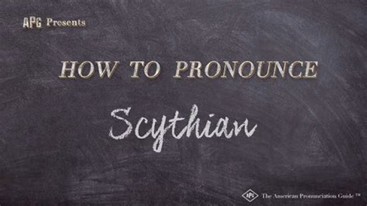 How to pronounce scythian