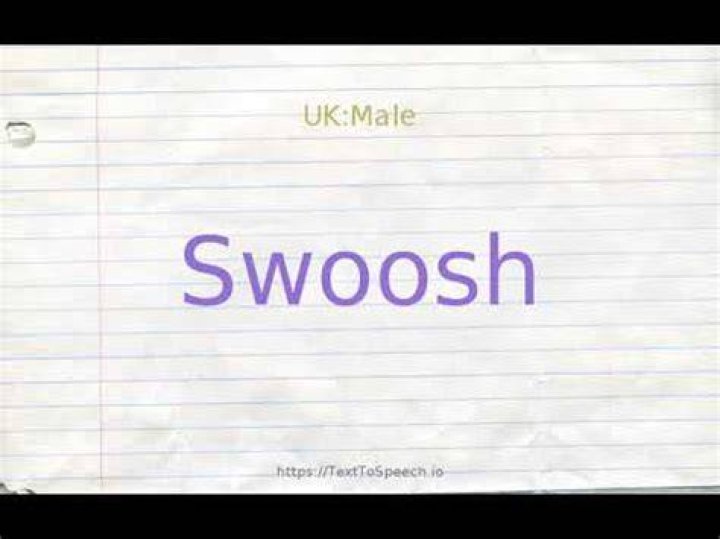 How to pronounce swoosh