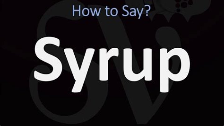 How to pronounce syrup