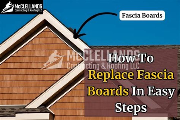 How to replace fascia board by yourself