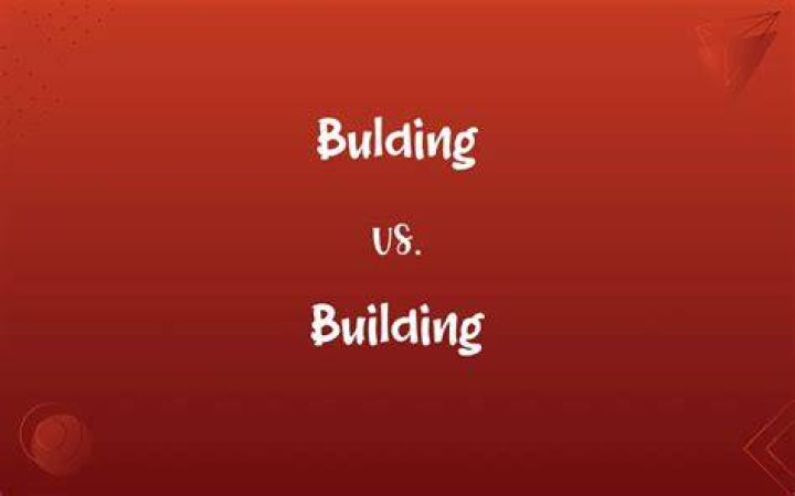 How to spell building