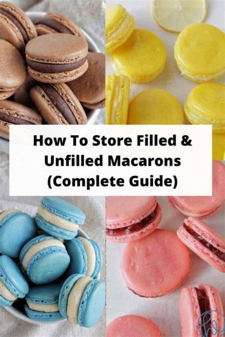 How to store macarons in fridge