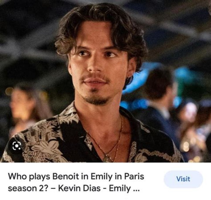 Kevin Dias Age: How Old Is The Actor Who Plays Benoit On Emily In Paris?