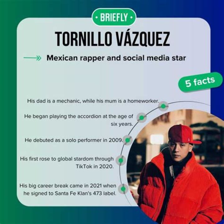 Rapper Tornillo aka Osiel Vázquez Age and Facts To Know