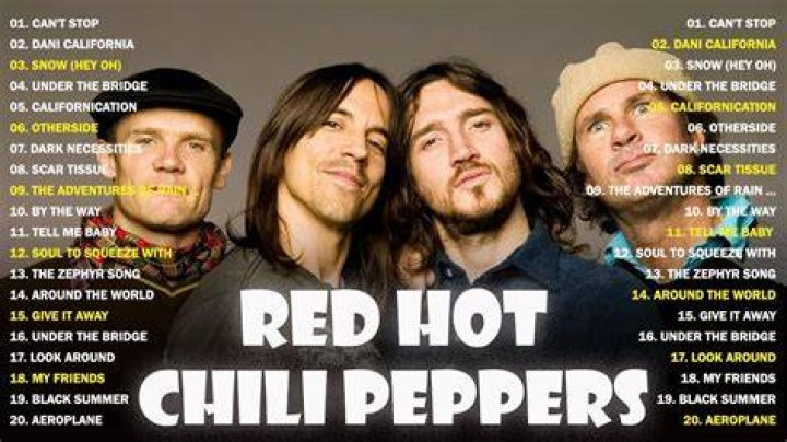 Red Hot Chili Peppers Top 10 Songs And Albums In Order