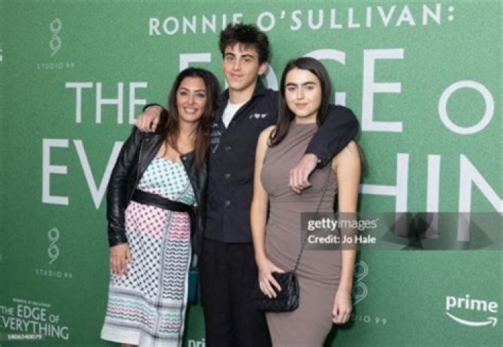 Ronnie O’Sullivan Children: Meet Taylor-Ann Magnus, Lily O’Sullivan, And Ronnie O’Sullivan Jr.
