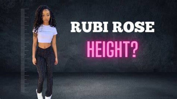 Rubi Rose Height, Weight and Body Measurements Revealed