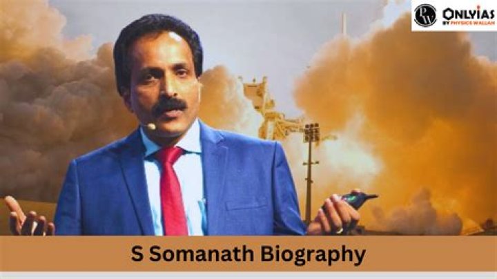 S. Somanath Biography: Full Name, Age, Family, Parents, Wife, Net Worth