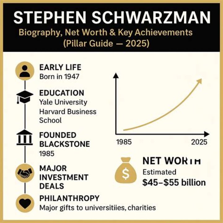 Stephen Schwarzman: Wife, net worth, tattoos, smoking & body facts