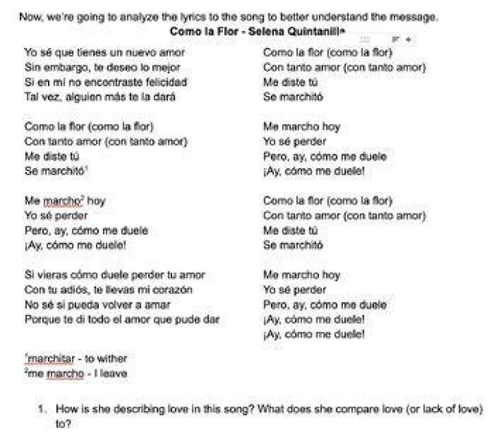 TikTok: Con Flores Song & English Lyrics Translation
