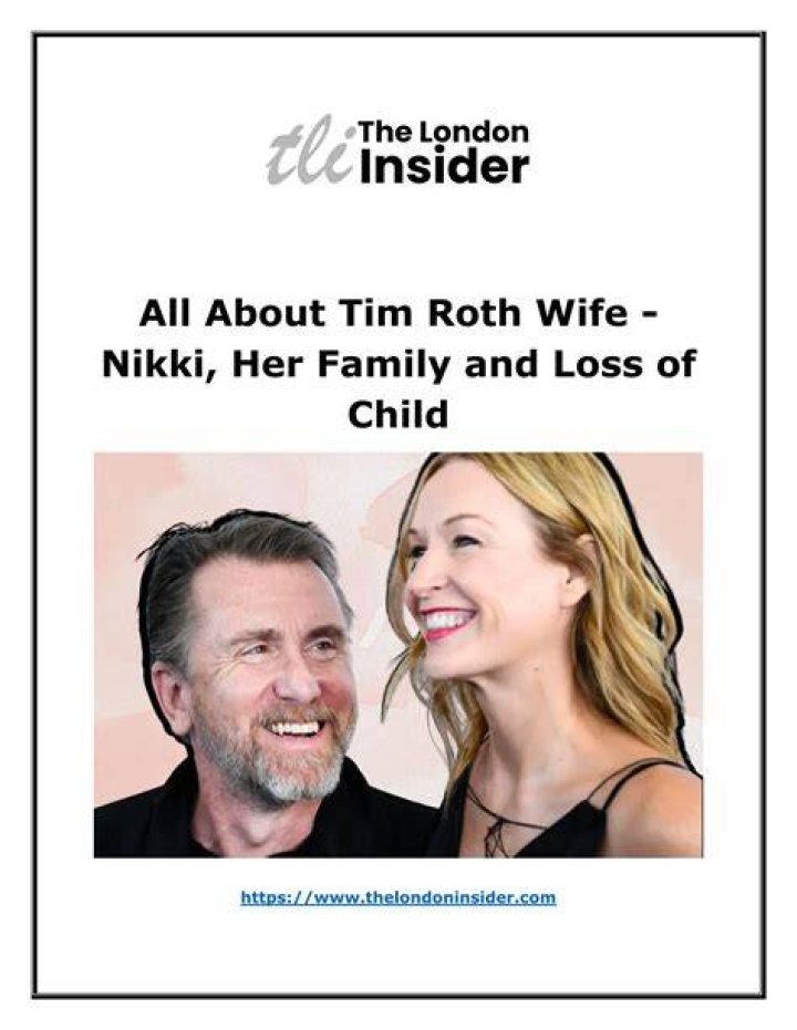 Tim Roth: Wife, net worth, tattoos, smoking & body facts