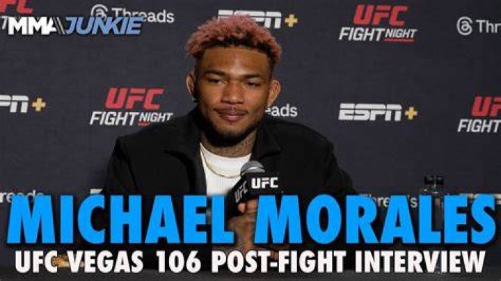 UFC: Who Is Michael Morales? Wikipedia And Age Height Details Of The Ecuadorean Professional Mixed Martial Artist From