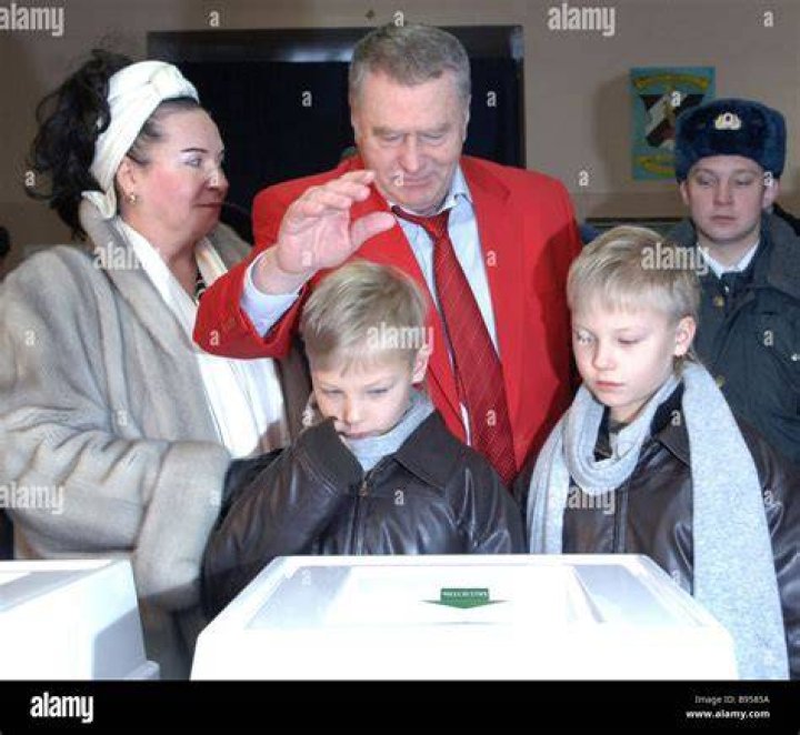 Vladimir Zhirinovsky Wife Galina Lebedeva & Son Igor Lebedev, Meet The Family