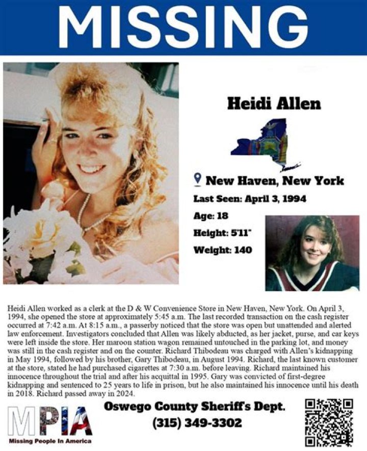 Was Heidi Allen Ever Found? Missing Case Update – Did Gary Thibodeau Kill Her?