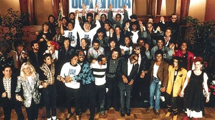 We Are the World Singers In Order