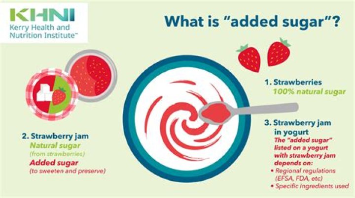 What does added sugar mean