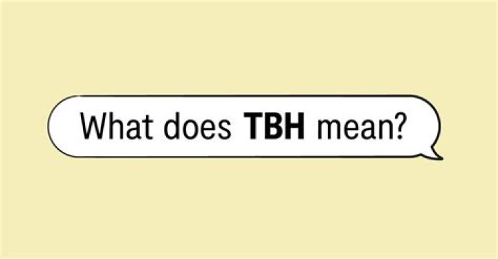 What Does “TBH” Mean On TikTok And Snapchat? TBH’s Meaning In Texting Explained