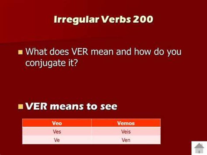 What does ver mean