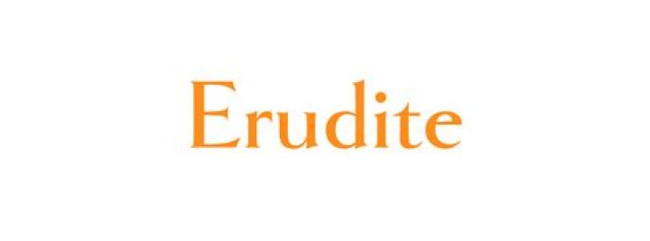 What is another word for erudite