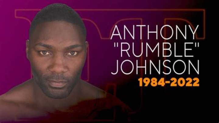 What Kind Of Illness Does Anthony Rumble Johnson Have? Know About His Current Health Update