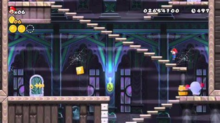 Where are the star coins in world 7 ghost house