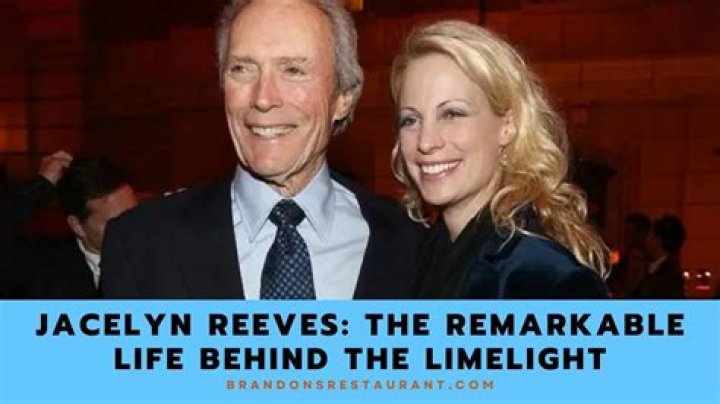 Who Is Jacelyn Reeves, Flight Attendant And Clint Eastwood’s Former Beau?