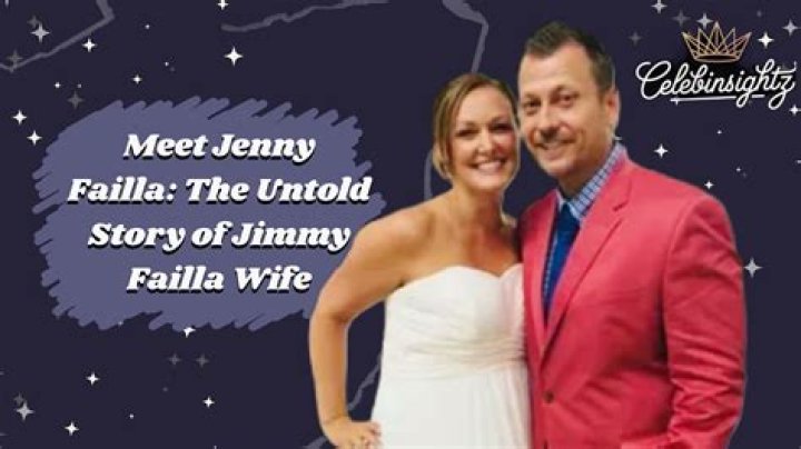 Who Is Jenny Failla? Everything On Jiimmy Failla Wife